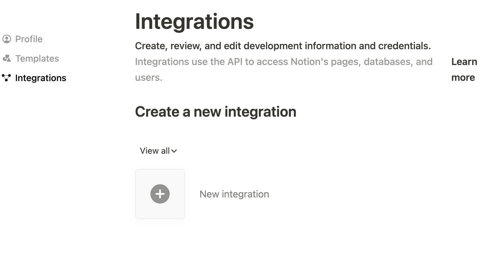 Notion Configuration